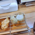 天ぷら膳と旨いもん ほ  - ささみ、飛び魚すり身