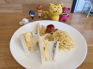 Bosutadorun - サンドウィッチセット　＋70円(税込)　※サンドイッチ以外にも、色々と付いてます