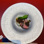 高志の恵み 玄 - ローストビーフ　玉ねぎソース