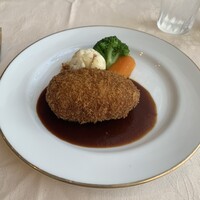 レストラン香味屋 - メンチカツ（小）