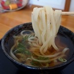 とんがらし - かけうどん