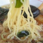 Taikarou - エビワンタンメン麺拡大
