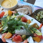 ロクシタンカフェ - メディタレイニアンセット（１８００円）