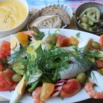 ロクシタンカフェ - メディタレイニアンセット（１８００円）