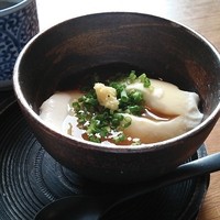 飛騨牛一頭家 馬喰一代 銀座 - 自家製豆腐　昼の2980円のコース