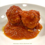 Gastronomia Iosci - ポルペッタ （みんな大好きヨシさんのトマトソースに鶏つくねだんごを絡めたもの）