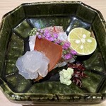 味ひろ - 伊勢海老、鯛松笠造り
