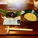 Saryo Hosen - わらび餅と抹茶