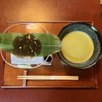 茶寮 宝泉 - わらび餅と抹茶