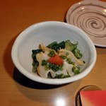 焼酎と手しごと料理の店　まさや - バイ貝のお通し