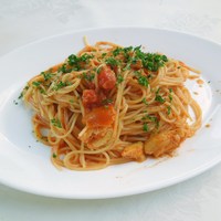 オッティモ・シーフード・ガーデン 新宿店 - ズワイ蟹のトマトクリームスパゲッティーニ(120g)