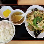 Chuugokuryouri Fuji - ニラレバ定食