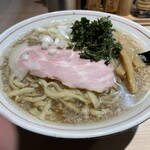 麺 鍾馗 - 背脂煮干し大盛り