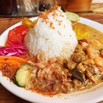 LaLa Curry - シーフードカレープレート1,550円