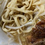Ramen A Kanuma - ラーメンの麺アップ