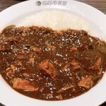 カレーハウス ＣｏＣｏ壱番屋 - ザ・牛カレー（肉増し）