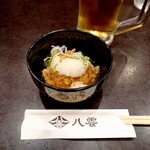 Gomasoba Yakumo - 鶏皮ぽん酢和え