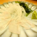 魚市場 小松 - アナゴのお造り