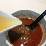 らー麺 山さわ - 割スープ