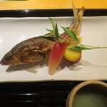 Kyoukaiseki Minokichi - 鮎塩焼き