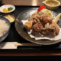 藤よし 堺駅前店 - 阿波尾鶏竜田揚げ定食 藤よし 堺駅前店 - 阿波尾鶏竜田揚げ定食