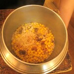 Kyoukaiseki Minokichi - 釜炊きごはん