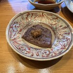焼肉すどう - シンシンの玉ねぎペースト乗せ