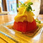餃子のたっちゃん - ガリトマト