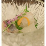 日本料理 花月 - お刺身盛り合わせ