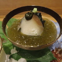 祇園 にし - 蒸しアワビ