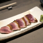 麻布十番蕎麦居酒屋 そばごや - 国産鴨のタタキ