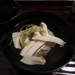 松川 - 松茸のお椀