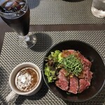 carnegico - 赤身ステーキ丼　おろしポン酢