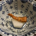 松川 - 焼きばちこと蕪の焚き合わせ