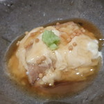 神保町 傳 - 穴子と茄子の湯葉綴じ