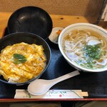 さぬきうどん誠屋 - 前回・ヒレかつ丼・かけうどんセット