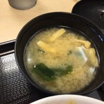 松屋 - 味噌汁