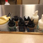 松屋 - 備付けの調味料