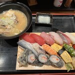 Kaisen Sushi Izakaya Shichifuku - 満腹にぎり