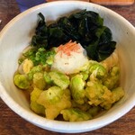 うどん佐糖 - そら豆天のおろしぶっかけ(冷)