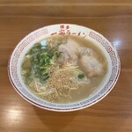 一楽ラーメン - 今日の塩梅は塩分少なめで丁度良かった！