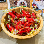 Spice and Vegetable 夢民 - 懐かしのライオネスコーヒーキャンディは、レジで会計時に自分で取る方式です