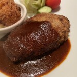 キッチン心 - 心ランチ（税込 1,890円）評価＝◎：ハンバーグ