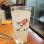Yakinikuya Daichan - 手作りレモンサワー　600円