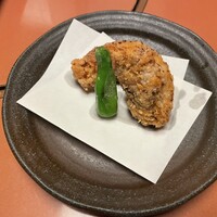 いけす無門 新宿 - 特選ふぐコース
                    ふぐ唐揚げ