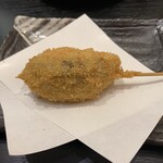 ゆるり - しいたけ肉詰めフライ