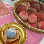 桃の農家カフェ ラペスカ - 