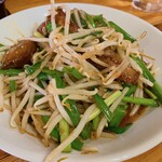 中華蕎麦 みやま - レバニラ炒め