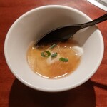 よろにく - 豆腐とホタテのジュレ添え