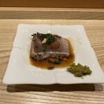 奴寿司 - カンパチ炙り